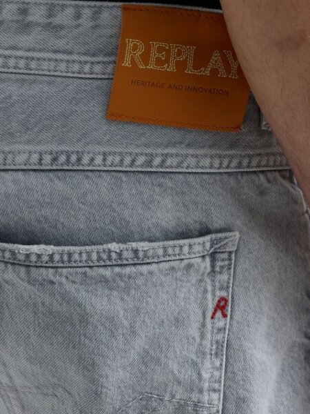 REPLAY JEAN ΑΝΤΡΙΚΟ LIGHT GREY WILLBI M1008.000.254.168.095 REGULAR-SLIM FIT