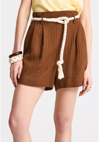 FUNKY BUDDHA ΓΥΝΑΙΚΕΙΟ ΣΟΡΤΣ ΚΑΦΕ FBL013-118-03 REGULAR FIT