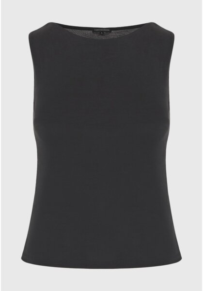 FUNKY BUDDHA T-SHIRT ΓΥΝΑΙΚΕΙΟ ΜΑΥΡΟ FBL013-106-17 REGULAR FIT