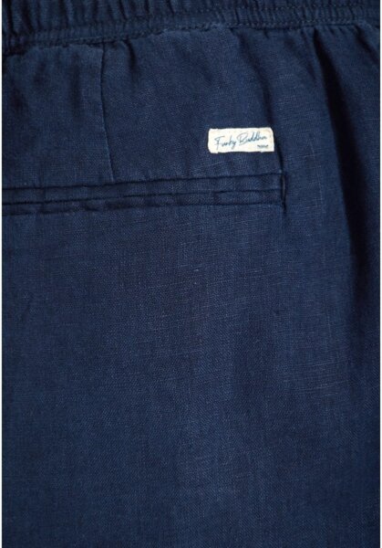 FUNKY BUDDHA ΒΕΡΜΟΥΔΑ ΛΙΝΗ ΑΝΤΡΙΚΗ ΜΠΛΕ-NAVY FBM013-009-03 REGULAR FIT