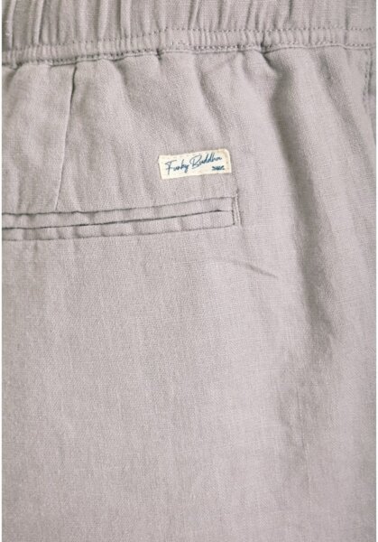 FUNKY BUDDHA ΒΕΡΜΟΥΔΑ ΛΙΝΗ ΑΝΤΡΙΚΗ ΓΚΡΙ-GREY FBM013-009-03 REGULAR FIT