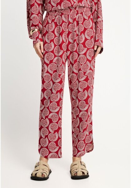 FUNKY BUDDHA ΠΑΝΤΕΛΟΝΙ ΓΥΝΑΙΚΕΙΟ ΜΕ PRINT BAKED APPLE FBL013-125-02 REGULAR FIT