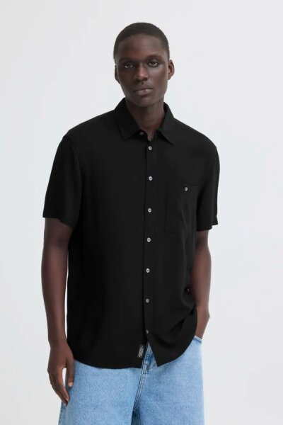 BLEND ΠΟΥΚΑΜΙΣΟ ΚΟΝΤΟΜΑΝΙΚΟ ΑΝΔΡΙΚΟ ΜΑΥΡΟ BHELLIOT 20716363-194007 REGULAR FIT