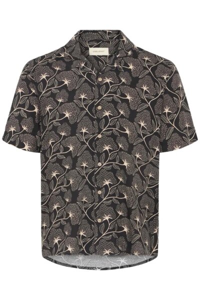 BLEND ΠΟΥΚΑΜΙΣΟ ΚΟΝΤΟΜΑΝΙΚΟ ΑΝΔΡΙΚΟ ΜΑΥΡΟ ΜΕ ΣΧΕΔΙΟ BHARIAN 20720641-900006162 REGULAR FIT