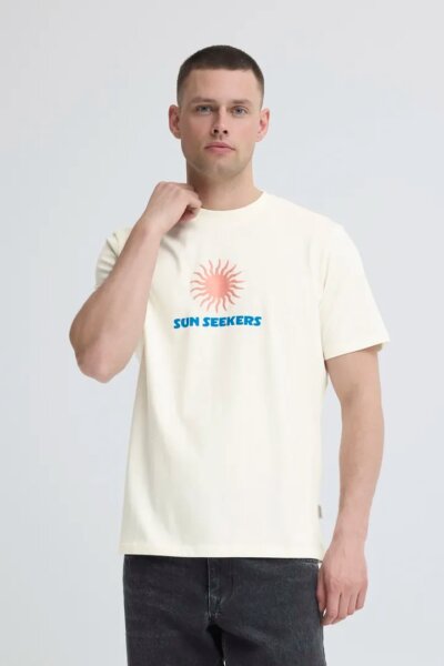 BLEND T-SHIRT ΑΝΔΡΙΚΟ OFF WHITE BHKARTER 20720648-900006226 REGULAR FIT