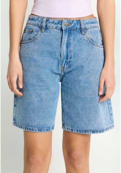 FUNKY BUDDHA ΣΟΡΤΣ DENIM ΓΥΝΑΙΚΕΙΟ LT BLUE FBL013-162-03 REGULAR FIT