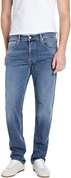 REPLAY JEAN ΑΝΤΡΙΚΟ MEDIUM BLUE GROVER MA972.000.285132.009 STRAIGHT FIT