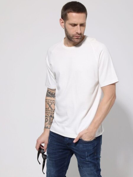 TRESOR T-SHIRT ΑΝΔΡΙΚΟ ΛΕΥΚΟ LEVI 207116 REGULAR FIT