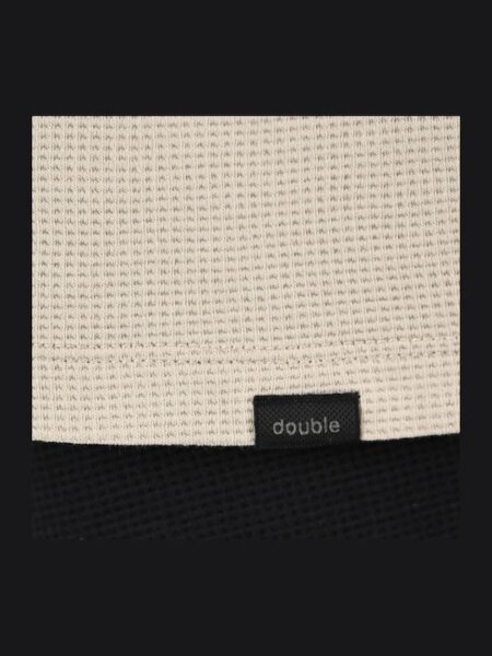 DOUBLE T-SHIRT ΑΝΔΡΙΚΟ WAFFLE EFFECT ΜΠΕΖ-STONE BEIGE 261TS-9151 REGULAR FIT