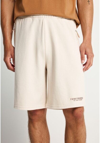 FUNKY BUDDHA ΒΕΡΜΟΥΔΑ ΦΟΥΤΕΡ ΑΝΔΡΙΚΗ ΕΚΡΟΥ-CLOUD CREAM FBM013-050-03 REGULAR FIT