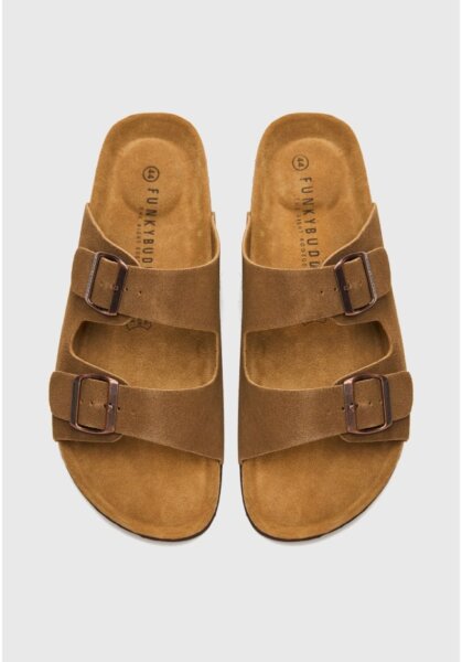 FUNKY BUDDHA ΣΑΝΔΑΛΙΑ ΑΝΤΡΙΚΑ SUEDE WARM SAND FBM013-003-08