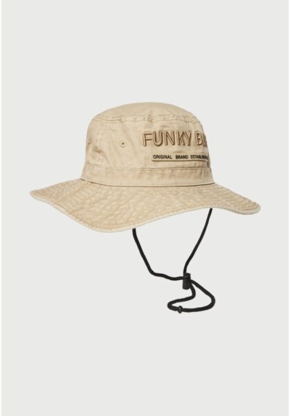 FUNKY BUDDHA ΚΑΠΕΛΟ BUCKET ΑΝΔΡΙΚΟ ΓΚΡΙ FBM013-072-10