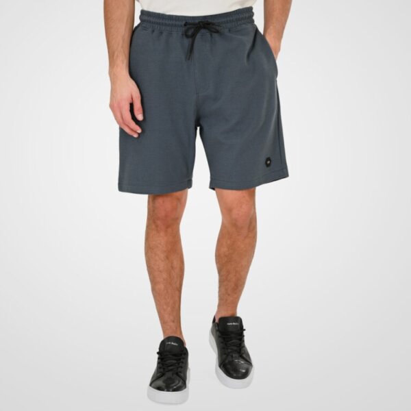 DOUBLE ΒΕΡΜΟΥΔΑ ΑΝΔΡΙΚΗ WAFFLE ΑΝΘΡΑΚΙ 261MS-6033 REGULAR FIT