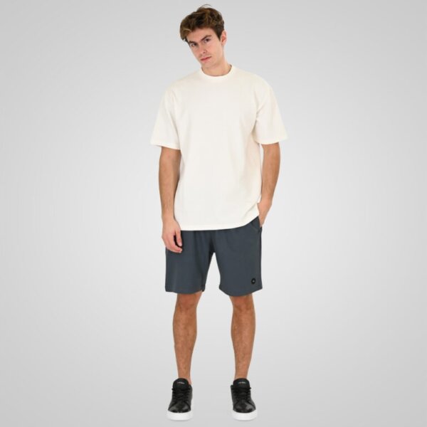 DOUBLE ΒΕΡΜΟΥΔΑ ΑΝΔΡΙΚΗ WAFFLE ΑΝΘΡΑΚΙ 261MS-6033 REGULAR FIT