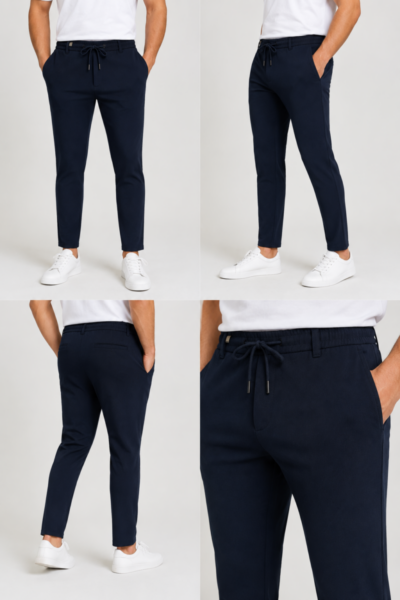 SIDE EFFECT ΠΑΝΤΕΛΟΝΙ ΑΝΔΡΙΚΟ ΜΠΛΕ P-6294-02 REGULAR FIT