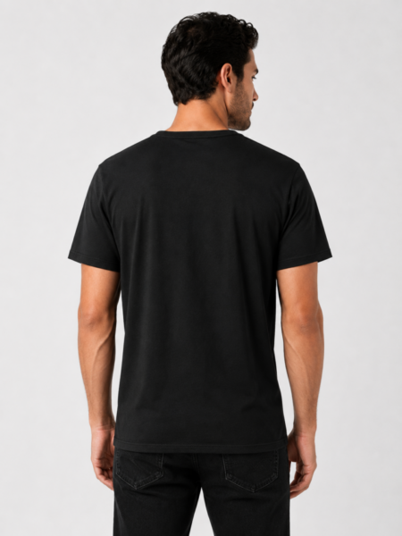 TRESOR T-SHIRT ΜΕ ΚΟΥΜΠΑΚΙΑ ΑΝΔΡΙΚΟ ΜΑΥΡΟ 207083-TANO REGULAR FIT