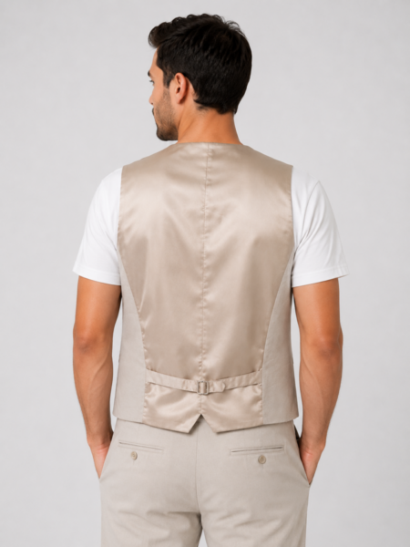 SCINN ΓΙΛΕΚΟ ΑΝΔΡΙΚΟ ΜΠΕΖ-STONE LIAM124 REGULAR FIT