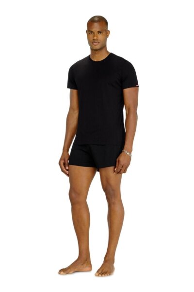 DIESEL T-SHIRT ΜΑΥΡΟ ΠΑΚΕΤΟ 3TΜΧ RANDAL-D-CORE A24250-0ALCR-E4101