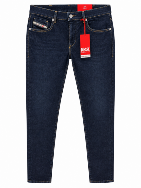 DIESEL JEAN ΑΝΔΡΙΚΟ ΜΠΛΕ ΣΚΟΥΡΟ D-STRUKT A03558-09Q15-01 SLIM FIT