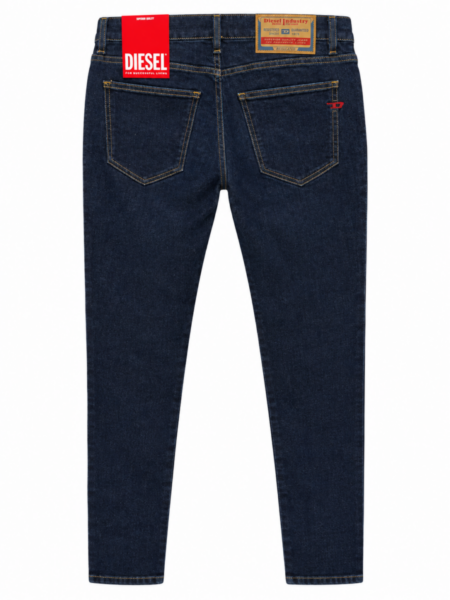 DIESEL JEAN ΑΝΔΡΙΚΟ ΜΠΛΕ ΣΚΟΥΡΟ D-STRUKT A03558-09Q15-01 SLIM FIT