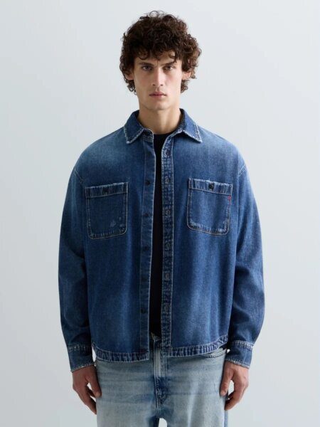 REPLAY ΠΟΥΚΑΜΙΣΟ-JACKET DENIM ΑΝΤΡΙΚΟ M000I.000.624 2AC.C009 REGULAR FIT