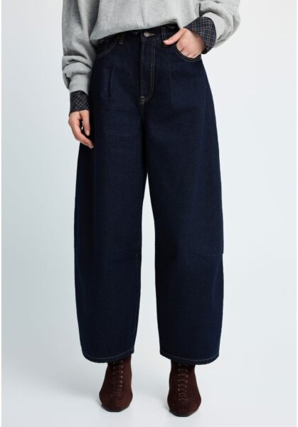 FUNKY BUDDHA JEAN ΓΥΝΑΙΚΕΙΟ DK BLUE FBL014-171-02 LUCIA BALLOON FIT