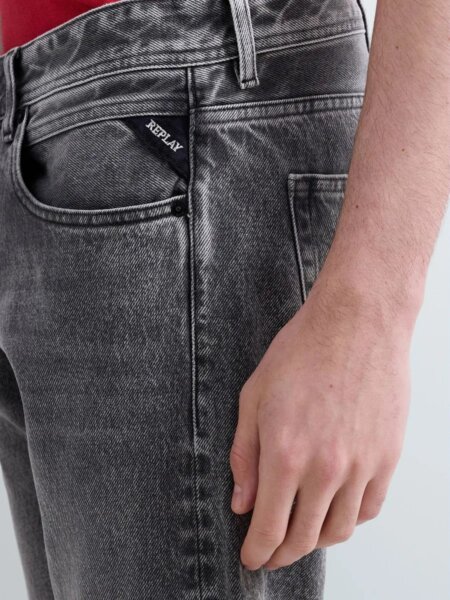 REPLAY JEAN ΑΝΔΡΙΚΟ ΓΚΡΙ GROVER MA972.000.888 0C5.096 STRAIGHT FIT