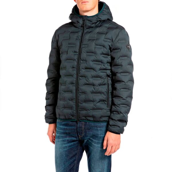 REPLAY JACKET ΑΝΤΡΙΚΟ ΧΑΚΙ-DEEP OCEAN M8401.000.84168N.094 REGULAR FIT