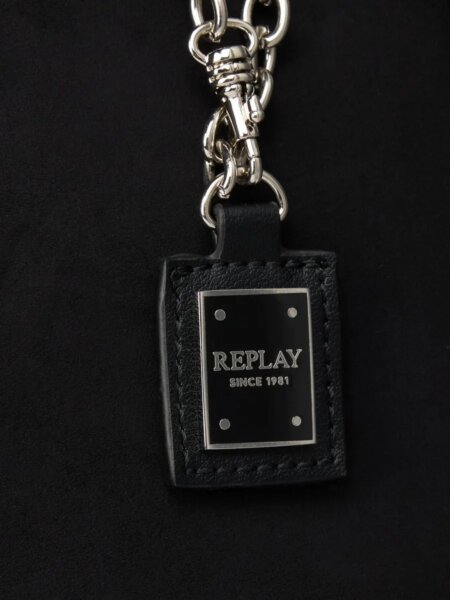 REPLAY ΤΣΑΝΤΑ VELVET ΜΑΥΡΟ FW01AL.000.A7243S.C098