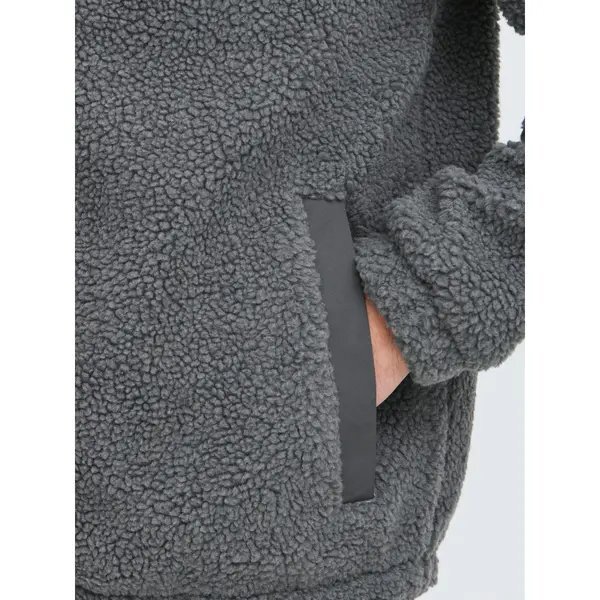 BLEND ΖΑΚΕΤΑ FLEECE ΓΚΡΙ ΑΝΔΡΙΚΗ BHTORT 20719058ME-193910  REGULAR FIT