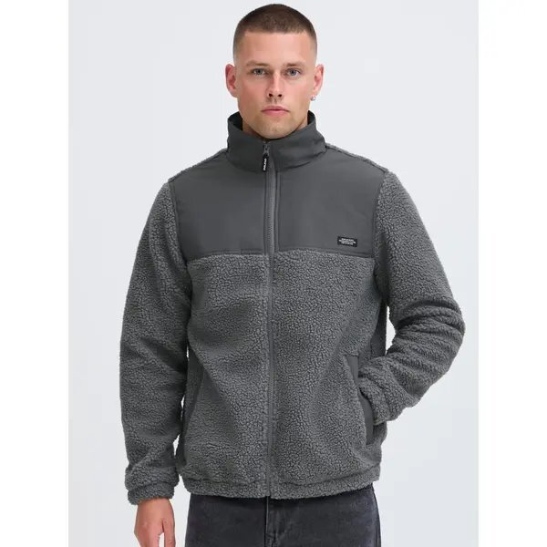 BLEND ΖΑΚΕΤΑ FLEECE ΓΚΡΙ ΑΝΔΡΙΚΗ BHTORT 20719058ME-193910  REGULAR FIT