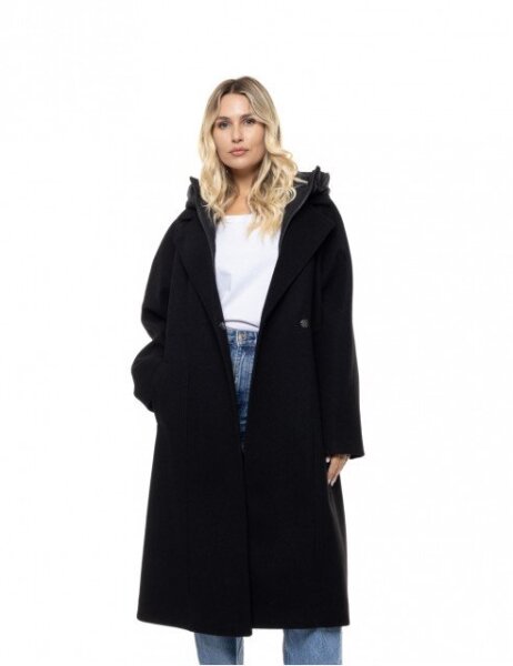 SPLENDID ΠΑΛΤΟ ΜΑΥΡΟ ΓΥΝΑΙΚΕΙΟ 56-101-038 REGULAR FIT