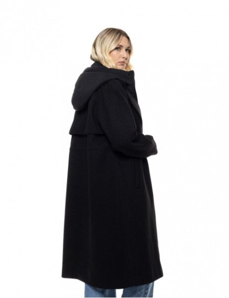 SPLENDID ΠΑΛΤΟ ΜΑΥΡΟ ΓΥΝΑΙΚΕΙΟ 56-101-038 REGULAR FIT