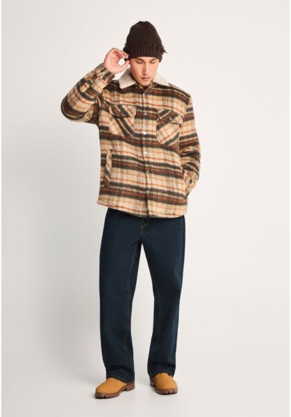 FUNKY BUDDHA JACKET ΚΑΡΩ ΕΠΕΝΔΥΣΗ SERPA ΑΝΔΡΙΚΟ FBM014-070-01 REGULAR FIT