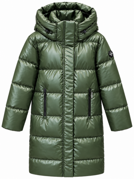 KHUJO JACKET ΓΥΝΑΙΚΕΙΟ ΧΑΚΙ HAYA3 SHINY 109CO263-328 SHI-GRE REGULAR FIT