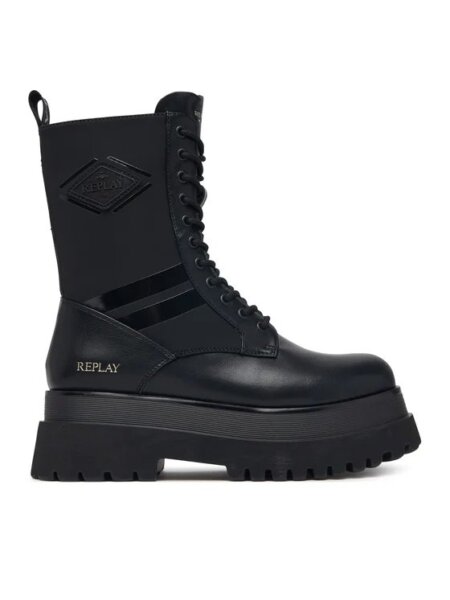 REPLAY ΜΠΟΤΑΚΙ ΓΥΝΑΙΚΕΙΟ ΜΑΥΡΟ ANY SWAY GWL72.000.C0202S-C098 BLACK