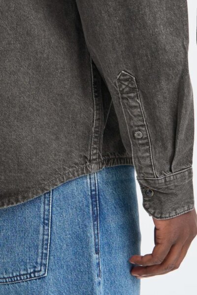 BLEND ΠΟΥΚΑΜΙΣΟ DENIM ΓΚΡΙ ΑΝΤΡΙΚΟ BHDARGO 20718543-200296 REGULAR FIT