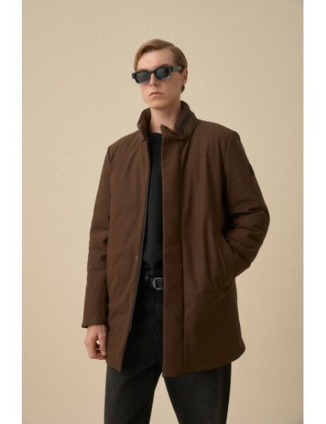 BISTON JACKET ΑΝΔΡΙΚΟ ΚΑΦΕ 56-201-013 REGULAR FIT