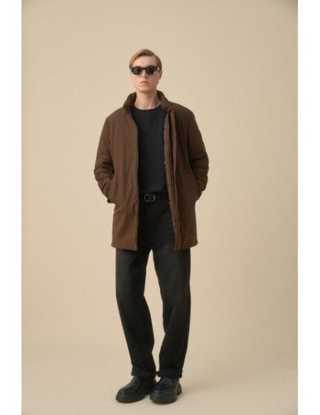 BISTON JACKET ΑΝΔΡΙΚΟ ΚΑΦΕ 56-201-013 REGULAR FIT