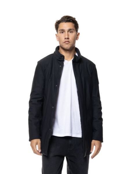 BISTON JACKET ΑΝΔΡΙΚΟ ΜΑΥΡΟ 56-201-013 REGULAR FIT