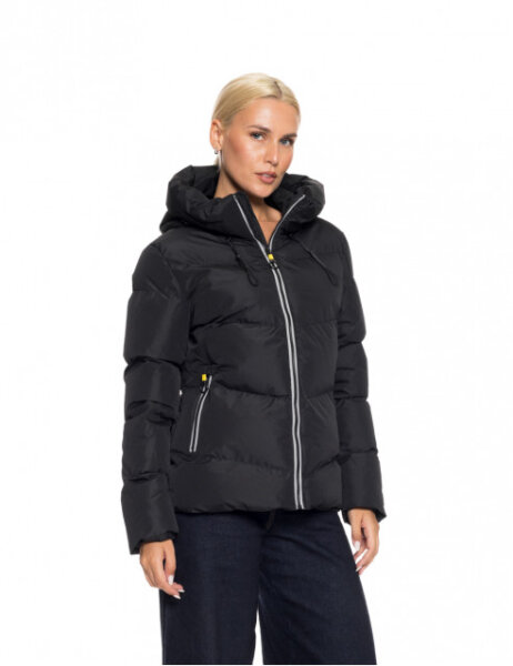 BISTON JACKET ΓΥΝΑΙΚΕΙΟ ΜΑΥΡΟ 52-101-072 REGULAR FIT
