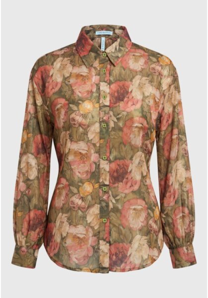 FUNKY BUDDHA ΠΟΥΚΑΜΙΣΟ FLORAL ΓΥΝΑΙΚΕΙΟ FBL014-112-05 REGULAR FIT