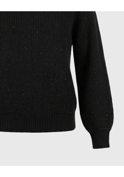 FUNKY BUDDHA ΠΛΕΚΤΟ ΓΥΝΑΙΚΕΙΟ ΜΑΥΡΟ ΣΤΡΑΣ FBL014-142-09 REGULAR FIT