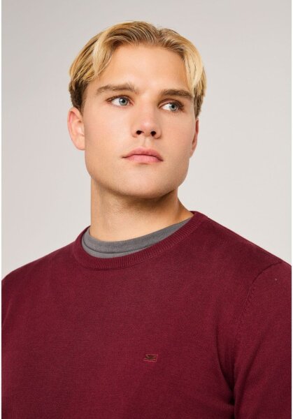 FUNKY BUDDHA ΠΛΕΚΤΟ ΑΝΔΡΙΚΟ ΜΠΟΡΝΤΩ-BURGUNDY FBM014-001-09 REGULAR FIT