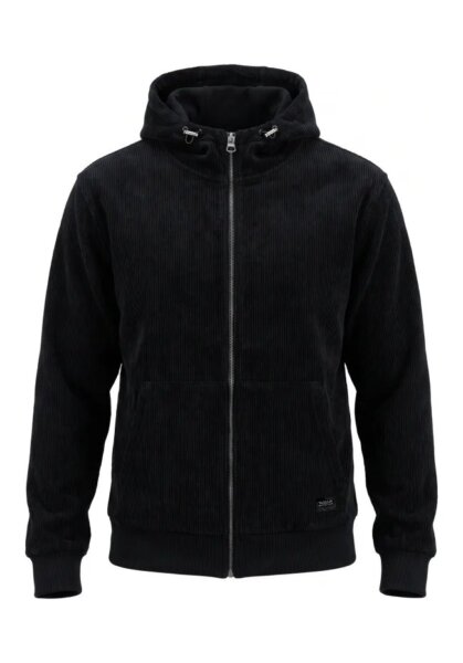 FUNKY BUDDHA ΖΑΚΕΤΑ ΑΝΔΡΙΚΗ ΚΟΤΛΕ ΜΑΥΡΗ FBM014-061-06 REGULAR FIT