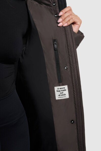 KHUJO JACKET ΓΥΝΑΙΚΕΙΟ ΑΝΘΡΑΚΙ PULSET2 1208CO263-295 SDE-GRY  REGULAR FIT
